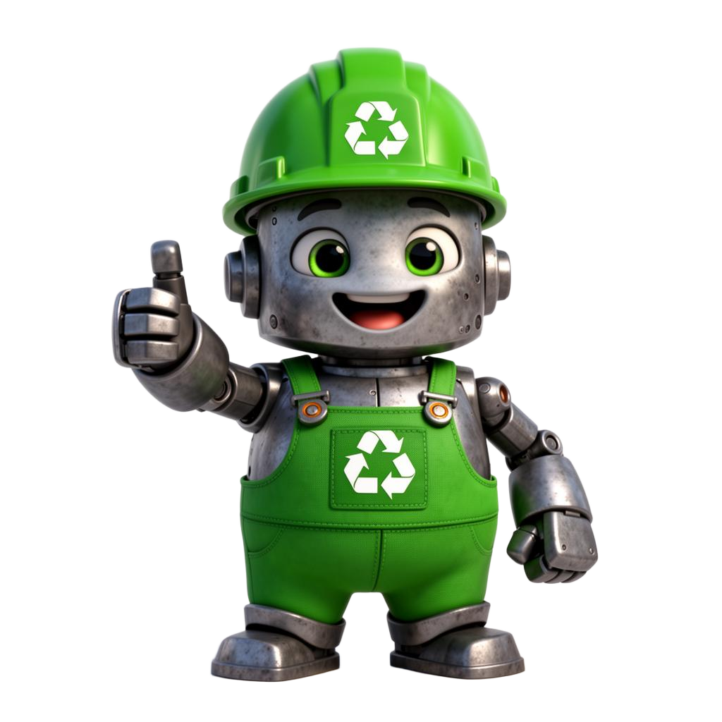 Mascote M6 dando joinha